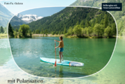 Brillenglas mit Polarisation / Abb Fa Galaxa